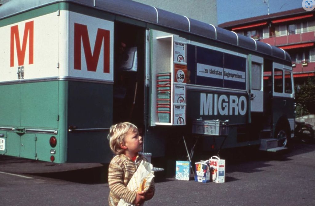 Il camion vendita arrivò in Ticino negli Anni Sessanta