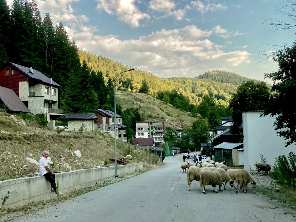 Böge, ultimo villaggio prima del confine con il Montenegro