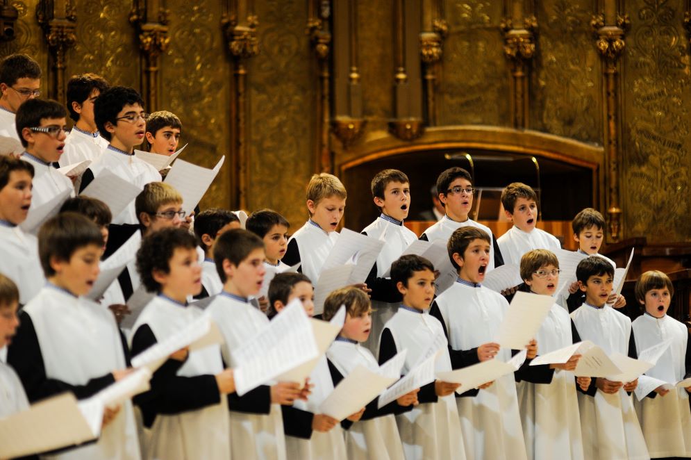 L’Escolania, il coro dei ragazzi di Montserrat, è uno dei più antichi d'Europa