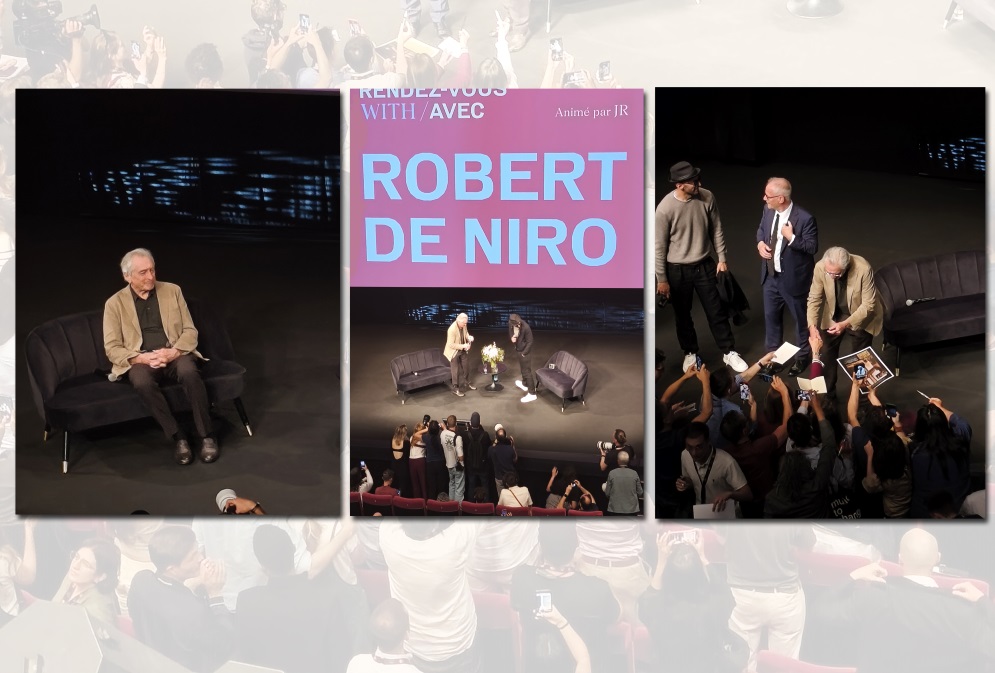 Robert De Niro durante la masterclass di Cannes 2025 (Nicola Mazzi)