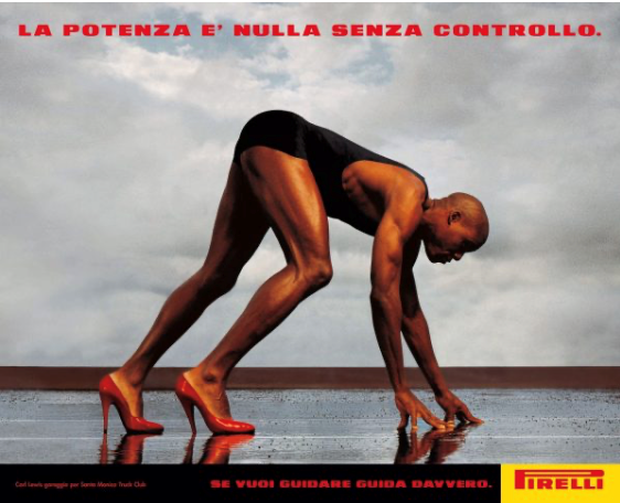 La famosa campagna pubblicitaria degli anni ’90 con protagonista il velocista Carl Lewis