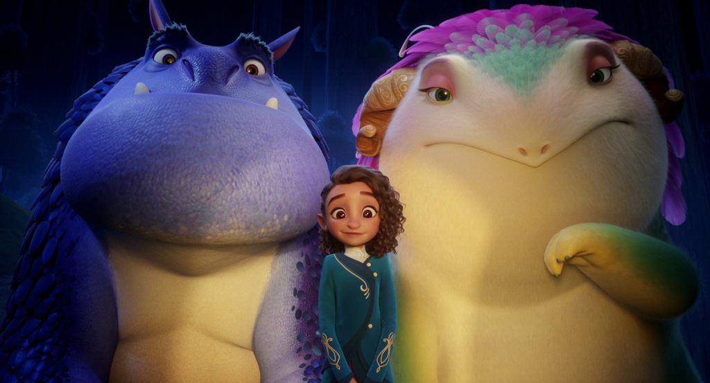 La 15enne Ellian in Spellbound, deve reggere le sorti del regno di Lumbria dopo che i genitori Solon ed Ellsmere si sono trasformati in mostri (Netflix)
