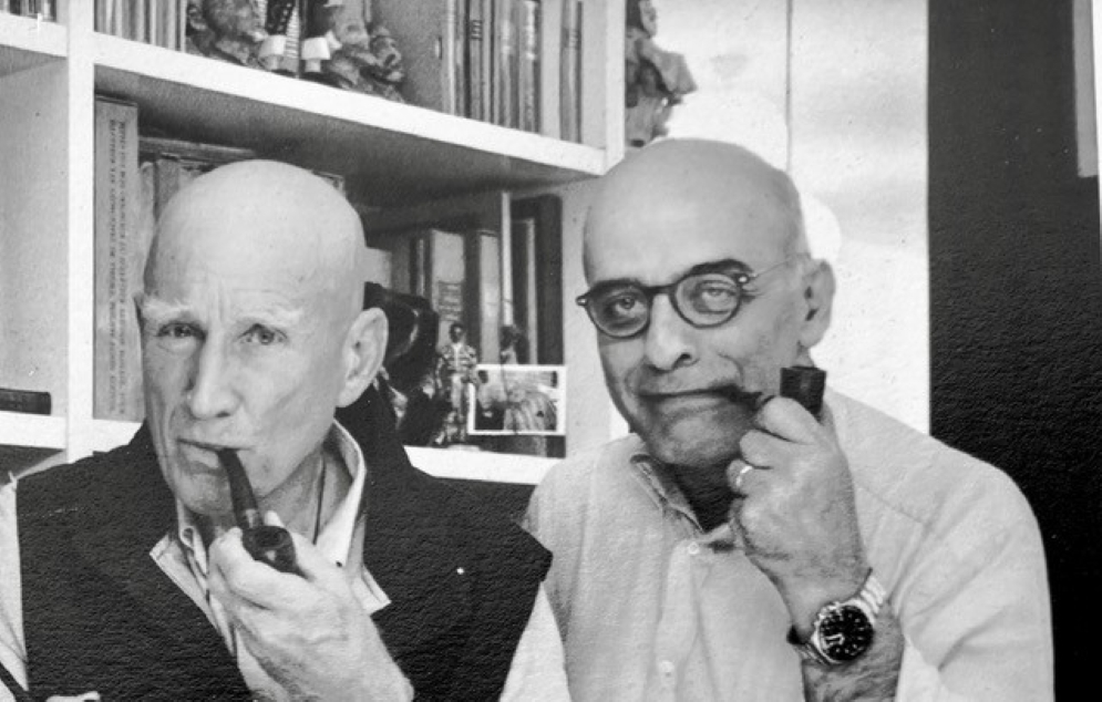 Milano, 2014 Sebastião Salgado con Roberto Koch (Contrasto)