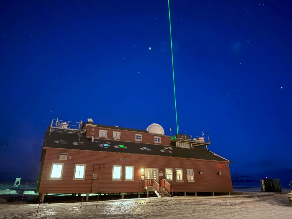 La stazione di ricerca francese e tedesca a Ny-Ålesund