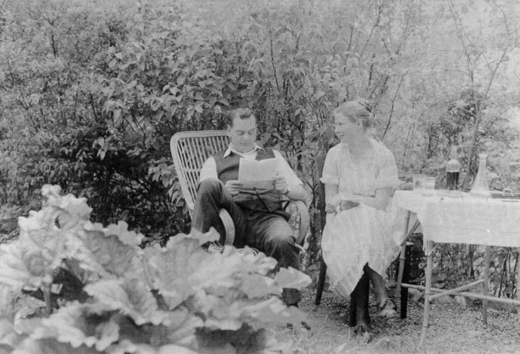 Gottlieb Duttweiler con la moglie Adele