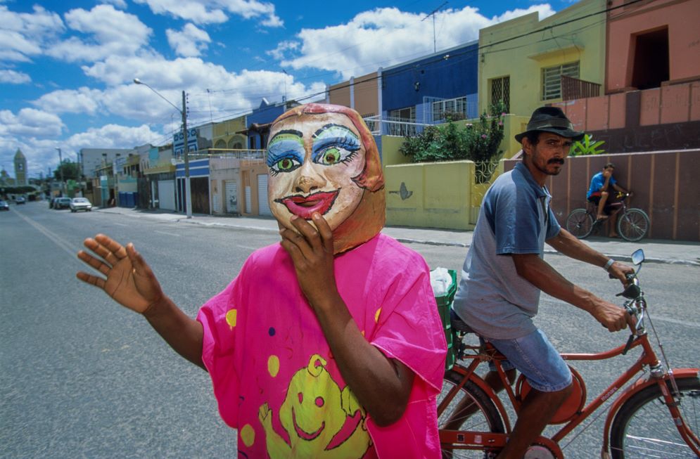 Pernambuco, Vitelli, Carnevale. Maschera Papangù