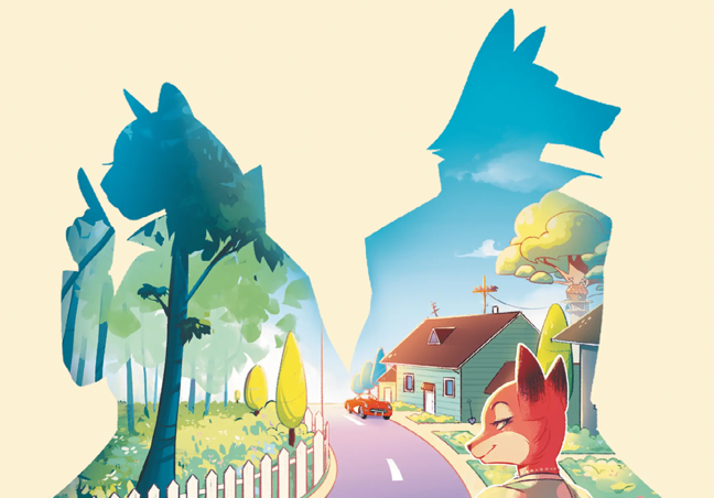 L’immagine di copertina del gioco Agent Avenue (Nerdlab Games)