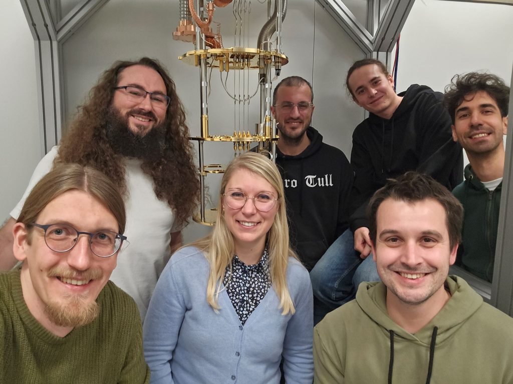 Federica Mantegazzini con il suo team