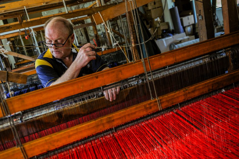 Kilcar, one of the last traditional tweed weavers