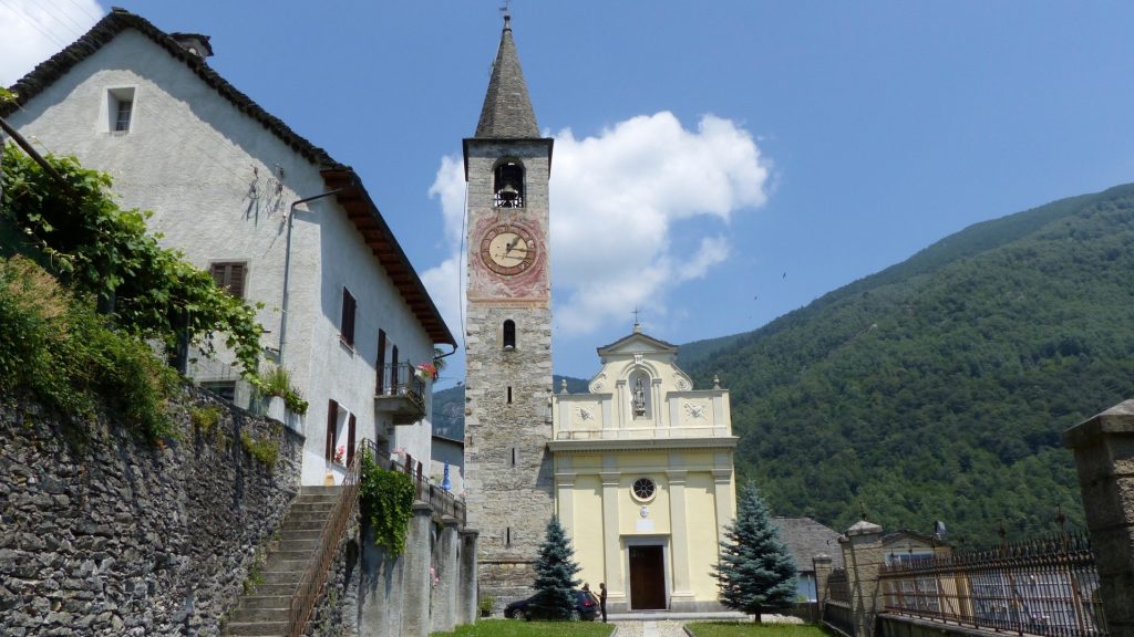 La chiesa di San Remigio a Loco (Ticino Turismo)
