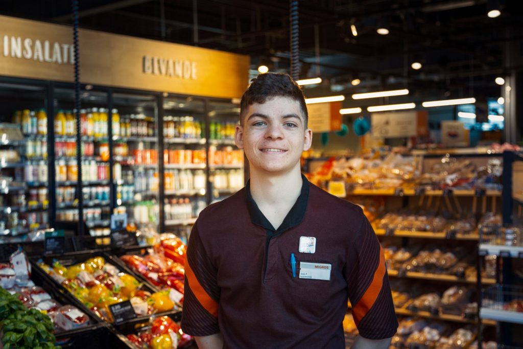 L'apprendista di Migros Ticino Emil Polli (Oleg Magni)